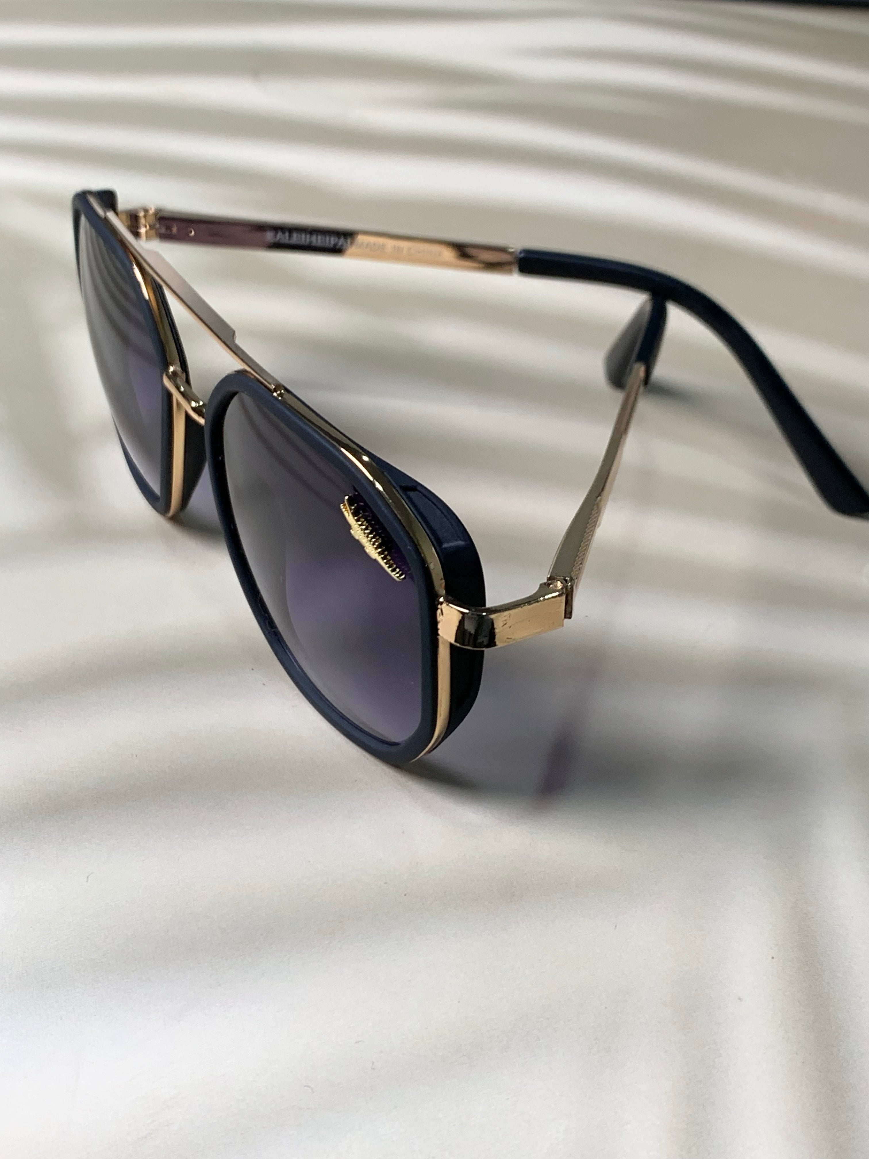 Mextmart Classic Gold Sunglasses