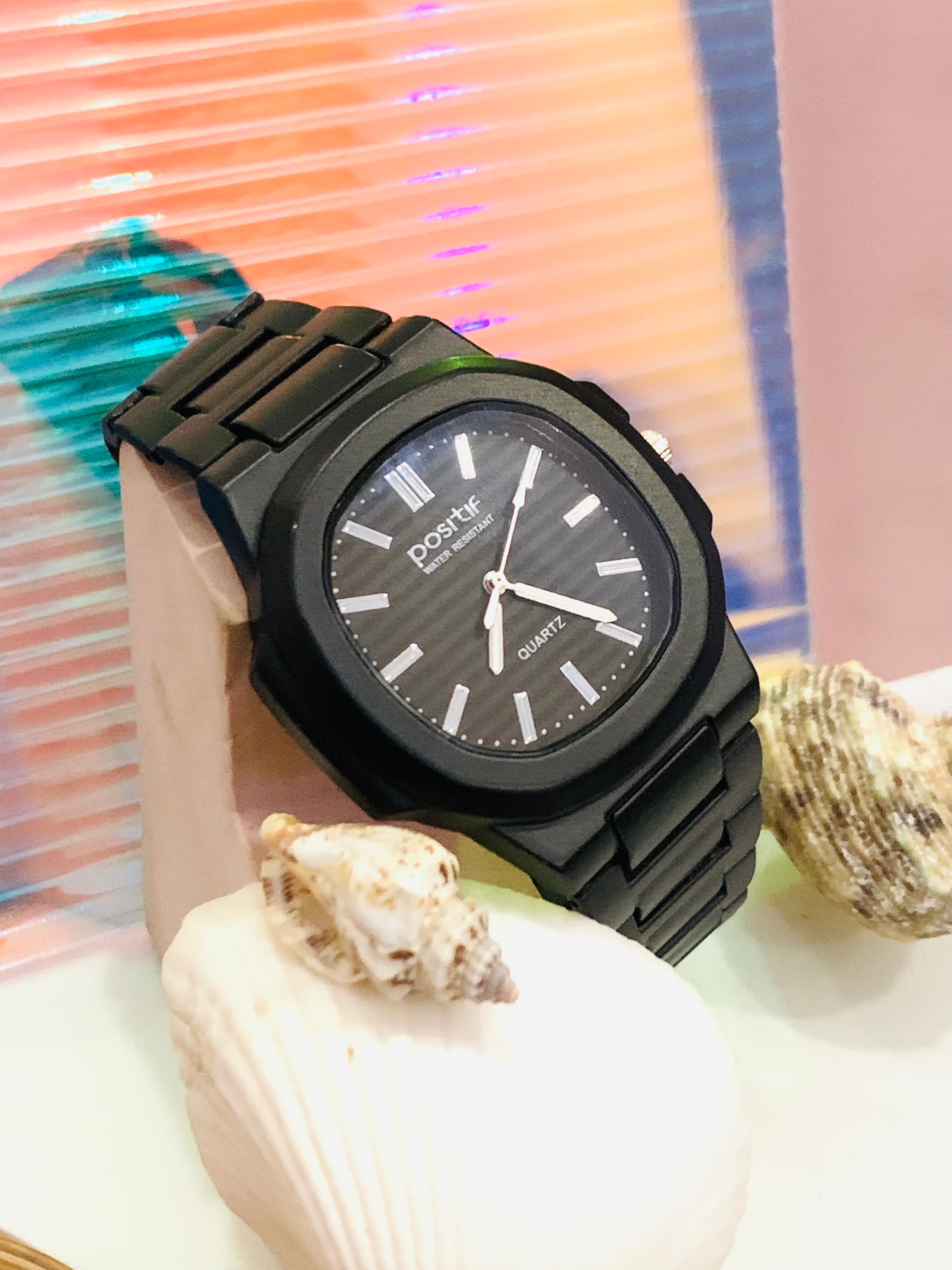 Mextmart Black Onyx watch