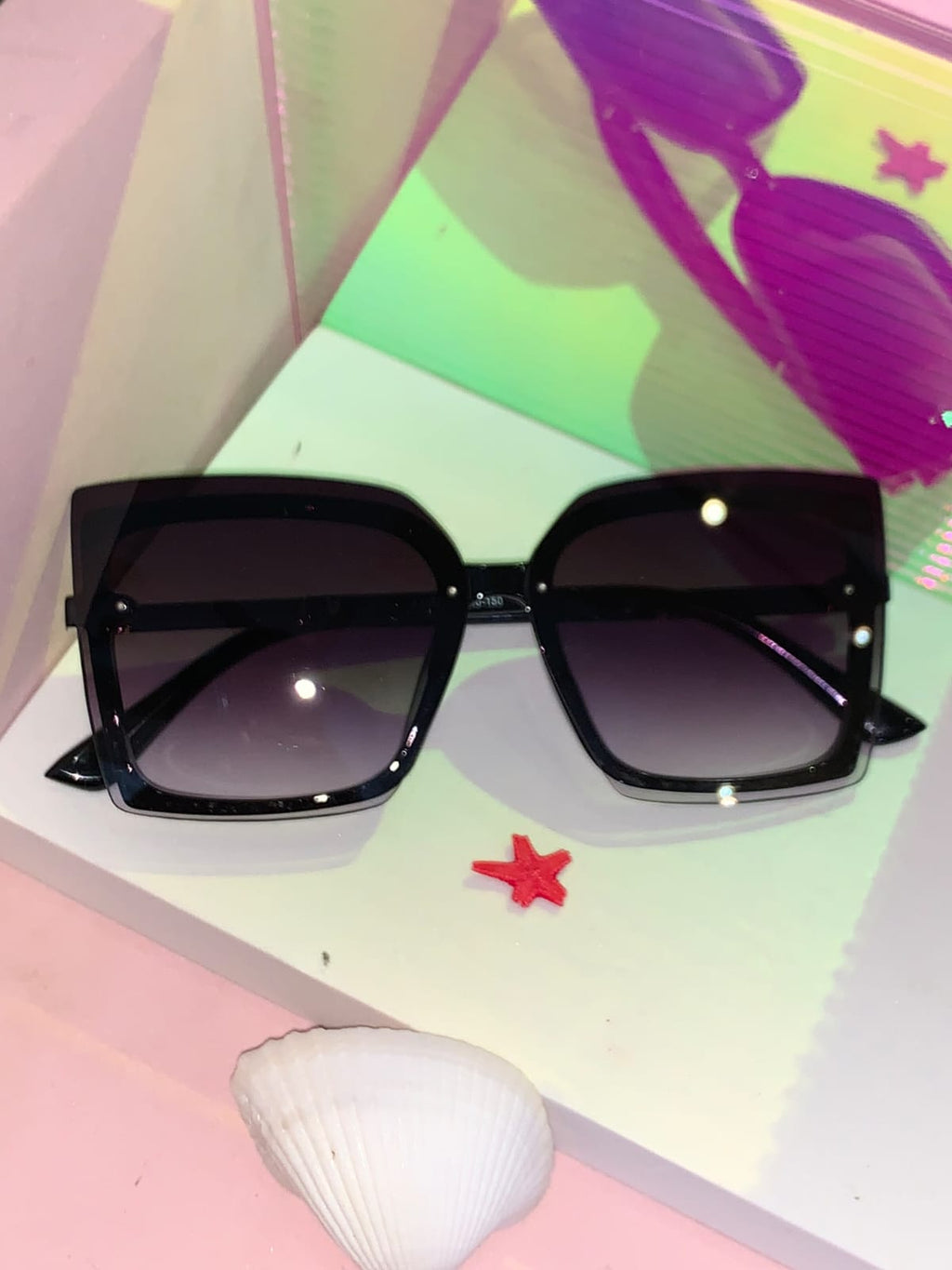 Mextmart Dark Square Sunglasses