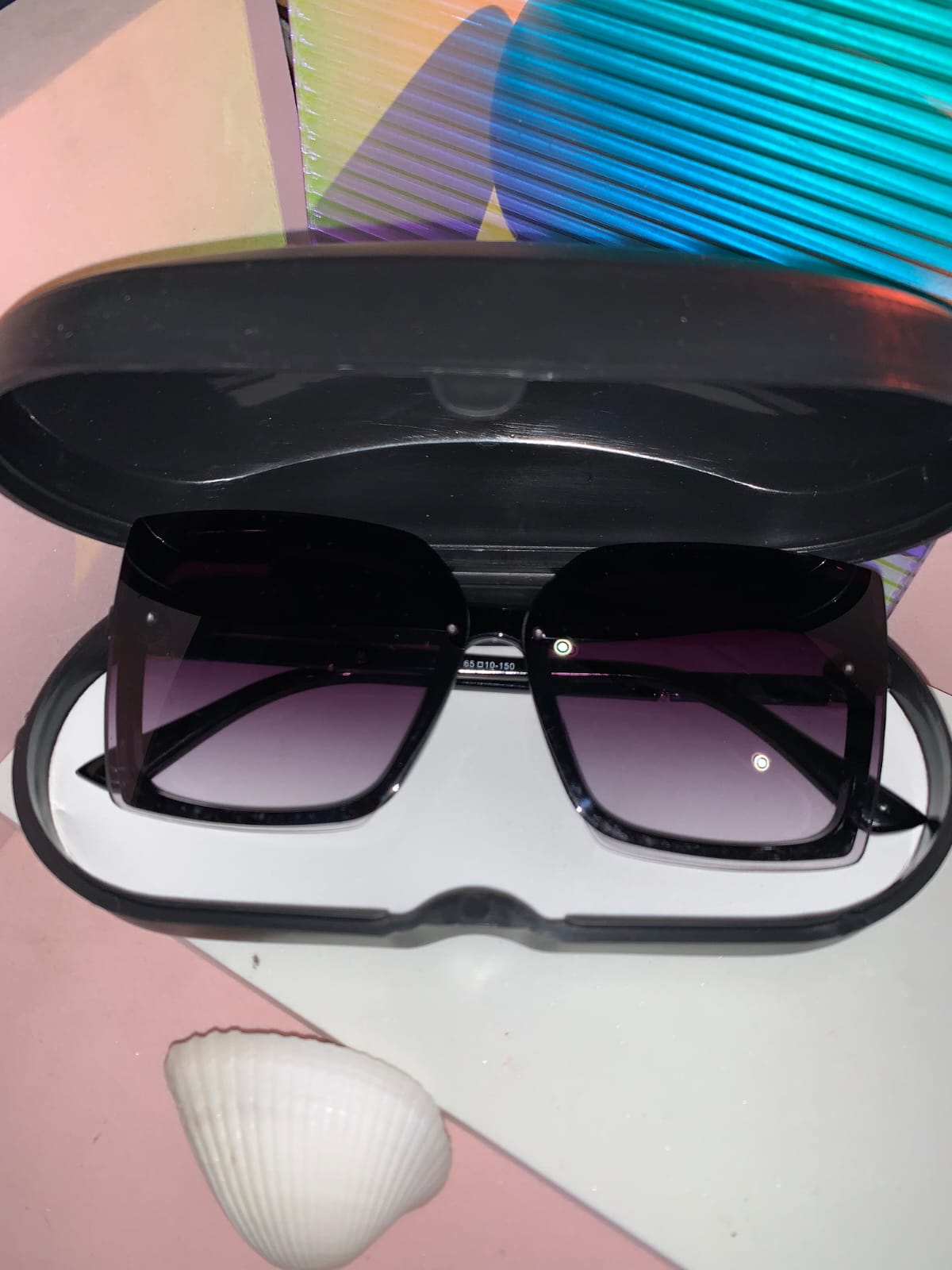 Mextmart Dark Square Sunglasses