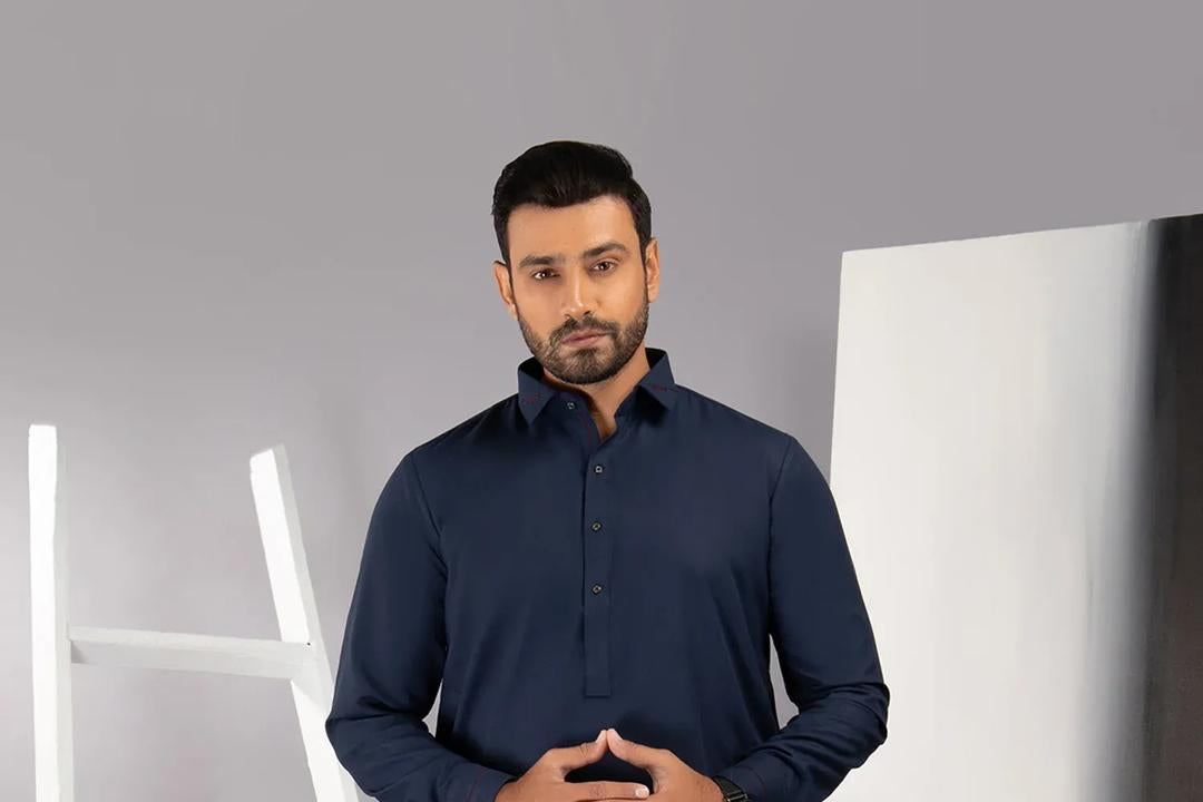 Mextmart Men's unstitched Boski plain suit