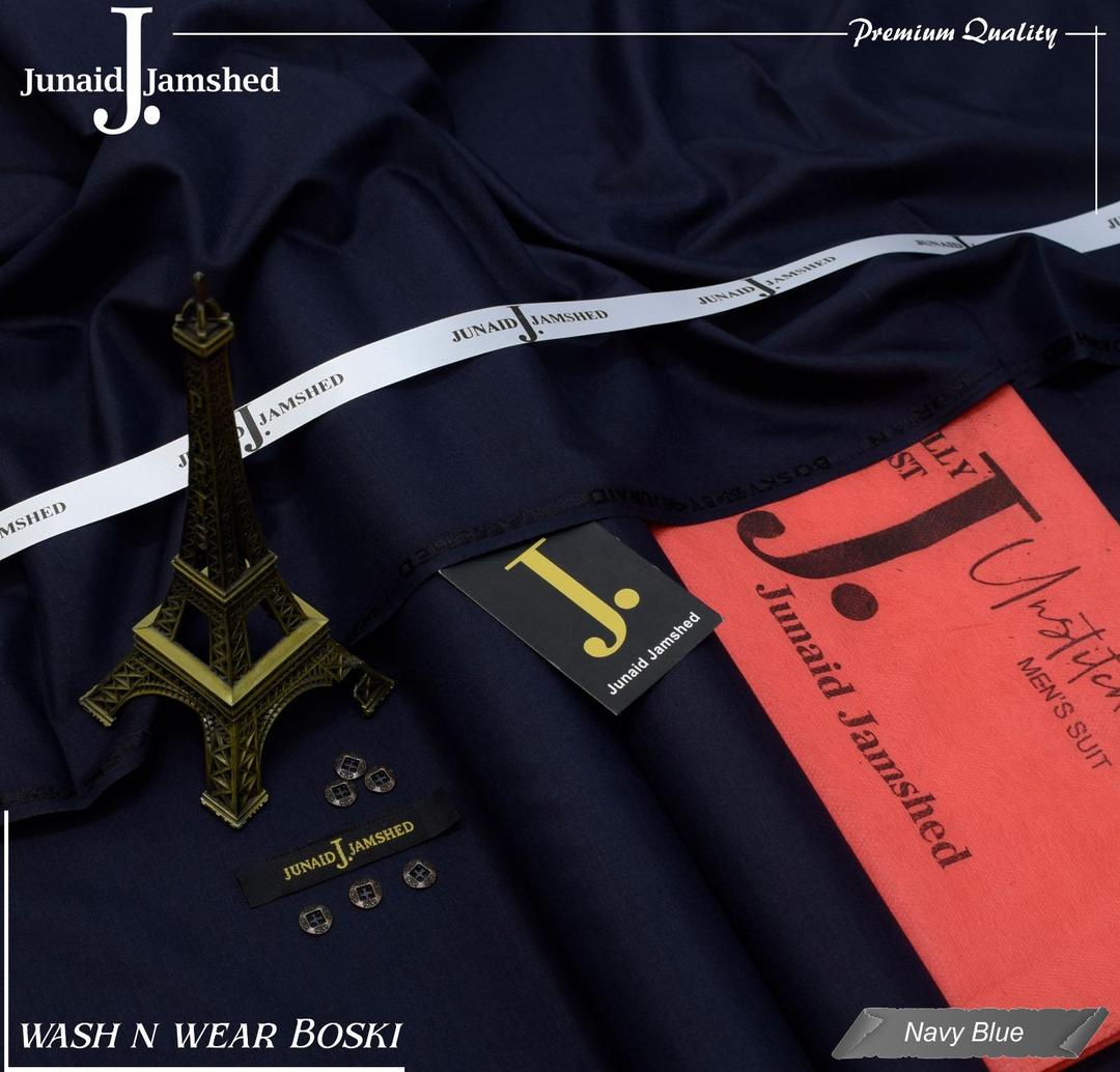 Mextmart Men's unstitched Boski plain suit