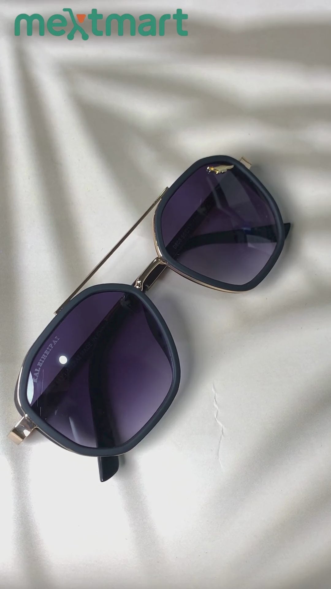 Mextmart Classic Gold Sunglasses